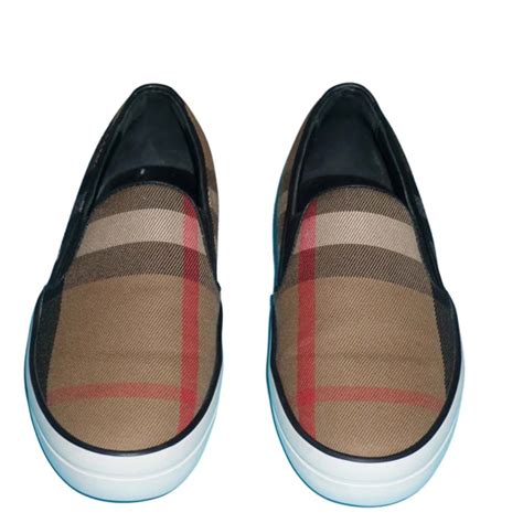 burberry shoes loafers|burberry slip on sneakers women's.